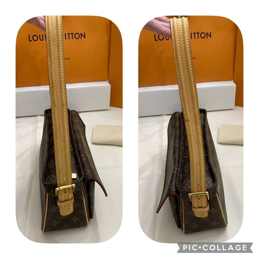 Louis Vuitton Viva Cite Mm Monogram shoulder Bag❤️ - Picture 7 of 15